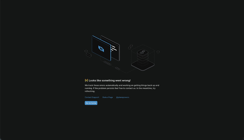 Work Items Page Not Loading - Bug reports - Plane