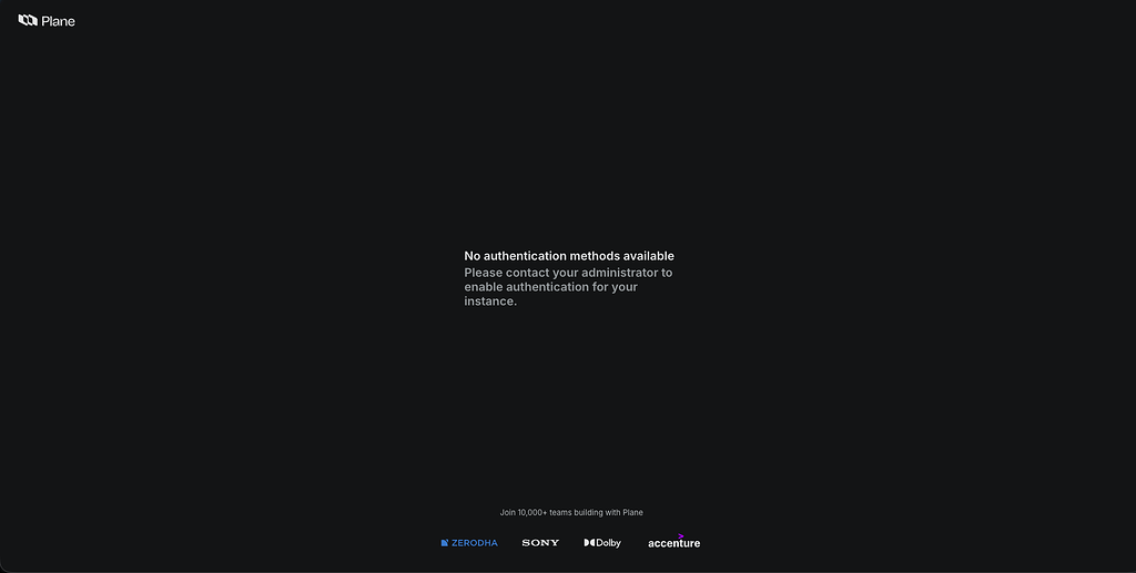 Screen - No authentication methods available (On Pod restart) - Support ...